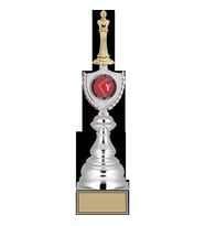 ODAK KUPA - Figürlü Kupalar - Satranç Figürlü Kupalar FG-035 A - 39 cm