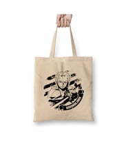 One Piece Roronoa Zoro Beyaz Bez Çanta Uzun Saplı Alışveriş Çantası Plaj Çantası