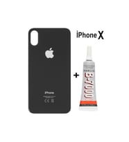 iPhone X Arka Pil Kapağı ve Yapıştırıcı Hediye (Si