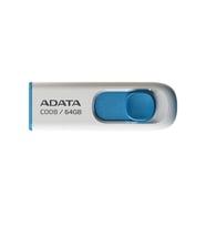 Adata C008-64GB 64GB USB2.0 Classic (White + Blue) Flash Bellek