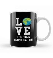 Love The True Round Earth Kupa Bardak Porselen