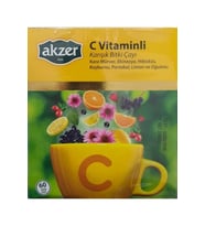Akzer Karışık Bitki Çayı C Vitaminli 60 Lı