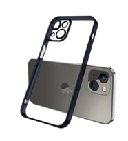 ALLY Fashion Series iPhone 13 6.1inç Kılıf Renkli Kenar Lazer Çerçeveli Silikon - SSSSSS3980-3