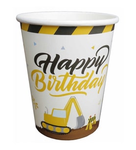 BARDAK İNŞAAT HAPPY BIRHDAY 240 GR 8 OZ PK:8 -