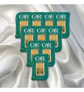 10 Adet 2.5 Gr 24 Ayar Gar Gram Altın