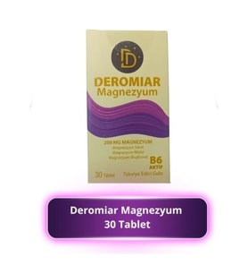 Deromiar Magnezyum B6 30 Tablet