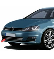 Volkswagen Golf 7 Krom Ön Tampon Çıtası 2 Prç. 2013-2017