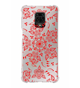 Xiaomi Redmi Note 9 Pro Köşe Korumalı Antişok Kapak Nostalji Desen Tasarımlı Şeffaf  Kılıf