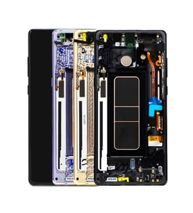Samsung Galaxy Note 8 N950F ile Uyumlu Oled Ekran Dokunmatik (Siyah)