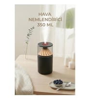 350 ml LED Işıklı Hava Nemlendirici & Modern Oda Kokusu Difüzörü