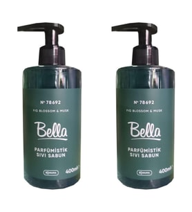 No 78692 Fig Blossom & Musk Bella Parfümistik Sıvı Sabun 400 ml 2 Adet
