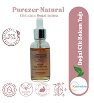PUREZER NATURAL Cilt Bakım Yağı 30 ml  9 Botanik Yağ  Doğal  E Vitaminli