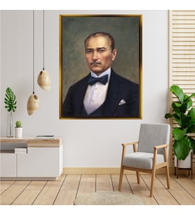 ÇERÇEVELİ ATATÜRK TABLO S285