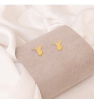 925 AYAR GÜMÜŞ PLAYBOY TAVŞAN KÜPE