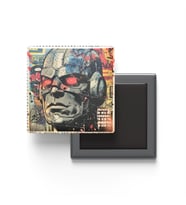 Darkseid - Baskılı Buzdolap Magneti Kare - 9x9 cm