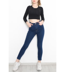 Süper Likra Kot Pantolon Koyumavi2 - 9815.1431.