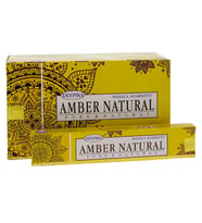 Deepika Amber Natural Premium Organik Tütsü - 12 Paket