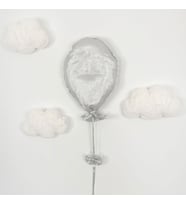 Pamuka Gümüş Balon Duvar Dekoru