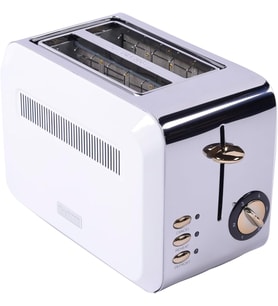 Berghoff Gem Titan 2 Dilim Ekmek Kızartma Makinesi – 980 W, Paslanmaz Çelik Gövde  Beyaz Gümüş