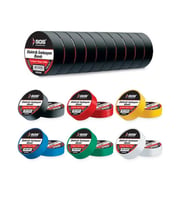 10 Adet Elektrik Bandı İzole Bant 19 mm X 10 yds
