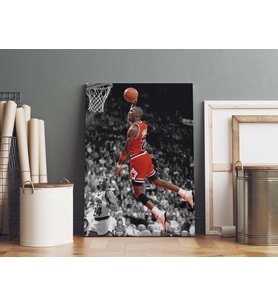 Michael Jordan Kanvas Tablo 40x55cm NBA Poster