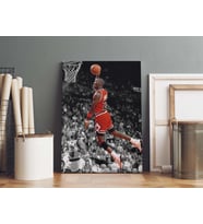 Michael Jordan Kanvas Tablo 40x55cm NBA Poster