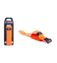 Gruv Gear FW-1PK-ORG-MD FretWrap Turuncu (Medium) 5 Telli Bas ve 7 Telli Gitar Uyumlu, İstenmeyen Titreşimleri Keser, Susturucu