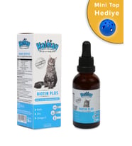 Halman Biotin Plus Kedi Tüy Sağlığı Multivitamin Damlası 50 ML