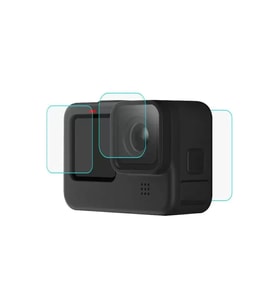 Gopro Hero 9 10 11 12 Tamperli 3 Parça Kırılmaz Cam Ekran Koruyucu