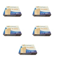 Niceplast Dil Çubuğu Ahşap Maket Çubukları 2 x 14 Cm. - 50 Adetlik 5 Paket