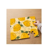 Limon Desenleri Tasarımlı 24 Parça Ahşap Çocuk Puzzle MPK0572