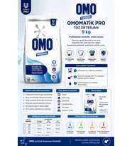 Omomatik Pro Toz Deterjan 9 kg