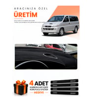 HYUNDAİ STAREX (1997-2007) Uyumlu Torpido Koruma Örtüsü Oto Kılıfı - Siyah