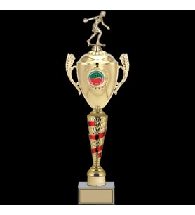 ODAK KUPA - Figürlü Kupalar - Bowling Kadın Figürlü Kupalar FG-084 C - 58 cm