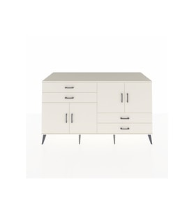 Kronos Konsol 3 Raflı 4 Çekmeceli 4 Kapaklı 176x59x99 Aytaşı-Aytaşı