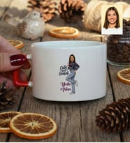 Kişiye Özel Karikatürlü Cute But Gemini İkizler Burcu Lüks Fincan Doğum Günü Hediyesi
