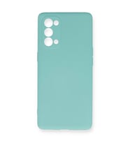 Northcity Oppo Reno 5 Pro Kılıf Nano İçi Kadife Silikon - Turkuaz
