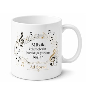 Dünya Klasik Müzik Günü Senfonilerle Büyülenenlere Kupa Bardak Hediye