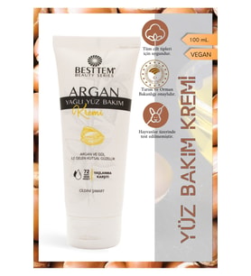 BESTTEM ARGAN YAĞLI YÜZ BAKIM KREMİ 100ML