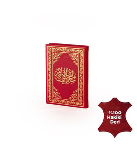 Hizb-ül Hakaik Cep Boy Hakiki Deri Cilt