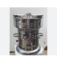 12 LİTRELİK Odunlu PASLANMAZ SEMAVER 12LT Çift Musluklu Paslanmaz Semaver
