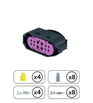 Far Soketi 12 Pin Kablosuz