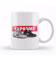 Jordan 4 Retro Fire Red Kupa Bardak Porselen