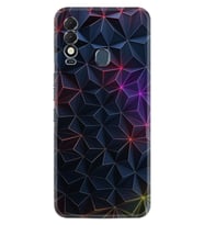 Tecno Spark 8T Kılıf Silikon Desen Özel Seri Renkli Prizmalar 1783