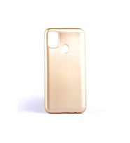 Samsung Galaxy M30S Uyumlu Kılıf Zore Premier Silikon Kapak (Gold)