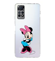Xiaomi Redmi Note 11s Uyumlu Kapak Minnie Mouse Tasarımlı  Şeffaf Kılıf