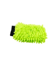 Mikrofiber Araba Araç Oto Yıkama Eldiveni Makarna Şönil Eldiven Yeşil Oto Detailing
