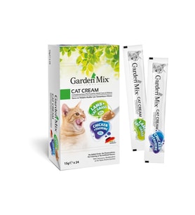 Gardenmix Kuzu veTavuk+Taurin Kedi Ödül Maması 15 gr x 24 Adet