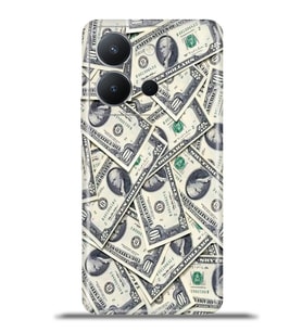 Vivo Y36 Kapak HD Renkli Dizayn Silikon Kılıf - Dollars