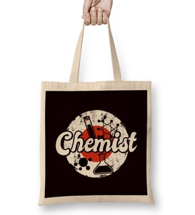 Chemist Japan Flag Laboratory Chemistry Pharmacist Lab Tech Bez Çanta Uzun Saplı